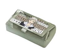 Jilijia Astuccio a tema anime, con stampa di Dazai Osamu, Nakahara, Chuuya, grande astuccio per cancelleria, idea regalo per la scuola, per ragazzi e ragazze, Tipo 2, 22*10*11cm, Astucci per matite