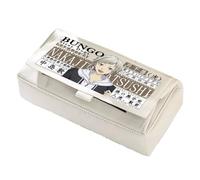 Jilijia Astuccio a tema anime, con stampa di Dazai Osamu, Nakahara, Chuuya, grande astuccio per cancelleria, idea regalo per la scuola, per ragazzi e ragazze, Tipo 8., 22*10*11cm, Astucci per matite