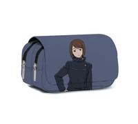 Jilijia Borsa organizer per penne a tema anime JJK ItadoriYuuji, astuccio per matite con cartoni animati Geto Suguru Penbox 3D stampato articoli da toeletta, Jjk Ieiri Shoko, 21x10x7.5cm