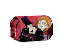 Jilijia Borsa organizer per penne a tema anime JJK ItadoriYuuji, astuccio per matite con cartoni animati Geto Suguru Penbox 3D stampato articoli da toeletta, Jjk Nobara-kugisaki, 21x10x7.5cm