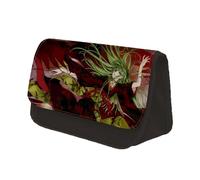 Jilijia Code Geass Lelouch of The Rebellion - Astuccio per matite con doppia cerniera, grande capacità, per cancelleria, idea regalo per ragazzi e ragazze, Tipo 13, 22x13x7.5CM, Astuccio portamatite
