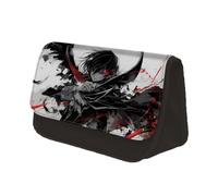 Jilijia Code Geass Lelouch of The Rebellion - Astuccio per matite con doppia cerniera, grande capacità, per cancelleria, idea regalo per ragazzi e ragazze, Tipo 9, 22x13x7.5CM, Astuccio portamatite