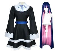Jilijia Costume da donna a tema anime, per cosplay, uniforme scolastica, set completo, per feste di Halloween, per adolescenti e adulti