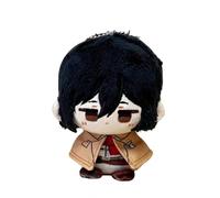 Jilijia Cuscino in peluche anime Levi/Zoe Hans/Eren Jaeger Figura Portachiavi Morbido Farcito Mini Pendenti per Decorazione Borsa Regali da Collezione per i Fan 10 cm