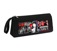 Jilijia Dazai Osamu Astuccio BSD Anime Figure Nakajima Atsushi Nakahara Chuuya Astuccio multifunzione stampato cancelleria borsa per adolescenti studenti scuola stagione regali, Tipo 7., 21*6*9cm