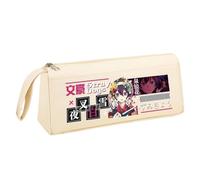 Jilijia Dazai Osamu Astuccio BSD Anime Figure Nakajima Atsushi Nakahara Chuuya Astuccio multifunzione stampato cancelleria borsa per adolescenti studenti scuola stagione regali, Tipo 12., 21*6*9cm