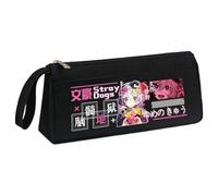 Jilijia Dazai Osamu Astuccio BSD Anime Figure Nakajima Atsushi Nakahara Chuuya Astuccio multifunzione stampato cancelleria borsa per adolescenti studenti scuola stagione regali, Tipo 6., 21*6*9cm