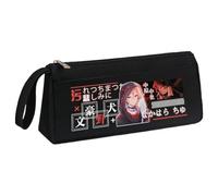 Jilijia Dazai Osamu Astuccio BSD Anime Figure Nakajima Atsushi Nakahara Chuuya Astuccio multifunzione stampato cancelleria borsa per adolescenti studenti scuola stagione regali, Tipo 1, 21*6*9cm