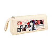 Jilijia Dazai Osamu Astuccio BSD Anime Figure Nakajima Atsushi Nakahara Chuuya Astuccio multifunzione stampato cancelleria borsa per adolescenti studenti scuola stagione regali, Tipo 14., 21*6*9cm