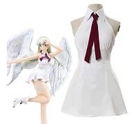 Jilijia Elizabeth The Seven Deadly Peccati Rosa Cameriera Set Cosplay Costume Halloween Anime Manga Cosplay Costume Bianco