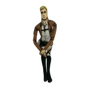 Jilijia Erwin Smith Figura di Peluche Anime Divertente Cuscino Torcibile Morbido Imbottito Cuscini Cartone Animato 28CM Casa Camera da Letto Divano Cuscino Decorazioni Regali