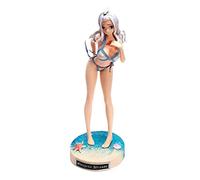 Jilijia Fairy Tail Action Figure The Real Fabric Strippable Costume da bagno Mirajane ·Strauss PVC Figure Model Statue Anime Collection Ornamenti 28 cm