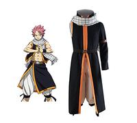 Jilijia Fairy Tail Etherious Natsu Dragneel Cosplay Costume Uomo Halloween Travestimento, Eterioso Natsu Dragneel, XXL