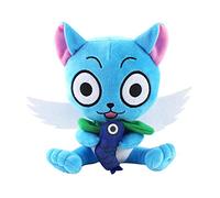 Jilijia Felice Fairy Tail Anime Bambola Creativo Farcito Peluche Giocattolo per la Casa Decorativo Cartoon Halloween per Bambini Adulti - 17 CM
