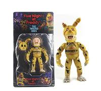 Jilijia FNAF Figura Five Night Game Model Statue Security Breach Fazbear's Piazzaria Bonnie Chica Springtrap Action Figure Ornamenti Regali