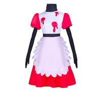 Jilijia Hazbin Hotel Niffty Cosplay Costume da cameriera Niffty Vestito Halloween Outfit Anime Ruolo Cosplay Carnevale Natale Vestito