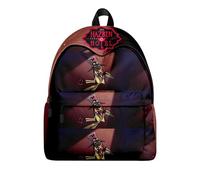Jilijia Hazbin Hotel Zaino Anime Gioco di Ruolo Alastor/Angel Dust/Charlie Morningstar Stampato 3D Borsa per Scuola, Laptop, Viaggio, Tipo 6., 40x30x17cm