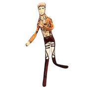 Jilijia Jean Kirstein - Cuscino a forma di anime, 28 cm