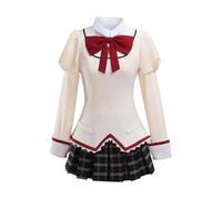 Jilijia KanameMadoka - Costume cosplay anime giapponese AkemiHomura/Miki Sayaka/Mami Tomoe, uniforme scolastica anime per feste di Halloween, da donna