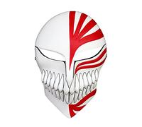 Jilijia Kurosaki Ichigo Resina Maschera Anime Cosplay Maschera Scary Pasqua Maschera Prop per Halloween Tema Party Unisex per uomini e donne