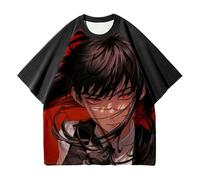 Jilijia Maglietta da uomo Chainsaw Man t-shirt Power/Denji/Makima, costume cosplay a maniche corte con scollo rotondo, Tipo 3, XL
