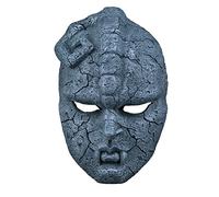 Jilijia Maschera cosplay di Halloween, personaggio anime giapponese Dio Brando/Jonathan Joestar in resina con pietra fantasma, decorazioni artigianali