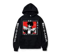 Jilijia My Hero Academia - Felpa con cappuccio Dabi, Asui Tsuyu, in tinta unita, alla moda, per il tempo libero, per amici, famiglia, Natale, Ringraziamento, compleanno, idea regalo (costume MHA),