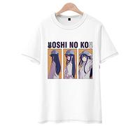 Jilijia Oshi no Ko, maglietta a maniche corte con stampa 3D di Hoshino Ai/Hoshino rubi a maniche corte unisex per ragazzi e ragazze