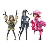 Jilijia Pitohui - Statuetta Anime Manga, carino costume da bambina, modello 3 pezzi