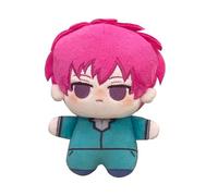 Jilijia Saiki Kusuo, cuscino in peluche a forma di anime, 10 cm, realizzato a mano, mini cuscino decorativo per la casa e il divano