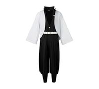 Jilijia Shinazugawa Sanemi Costume Cosplay Anime giapponese Kimono Set Unisex Gioco di ruolo Outfi per Convention Comic Convention Halloween Carnevale Party