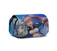 Jilijia That Time I Got Reincarnated as a Slime Pen bag Rimuru Organizer Bag Shizu Storage Bag Anime Veldora Tempest Cartoon Bag Cosmetic-bags Pencil Bag, Tipo 10., 21x10x7.5cm