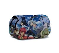 Jilijia That Time I Got Reincarnated as a Slime Pen bag Rimuru Organizer Bag Shizu Storage Bag Anime Veldora Tempest Cartoon Bag Cosmetic-bags Pencil Bag, Tipo 11, 21x10x7.5cm