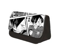 Jilijia The Dangers in My Heart Pen Bag Stationery Bag Pencil Bag Anime Yamada Anna Bag Kyotaro Ichikawa Organizer Bag Anime Figure Toiletry-bags Cartoon Storage Bag, Tipo 9, 22x13x7.5cm