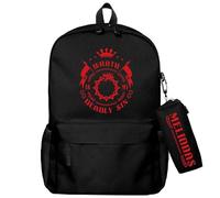Jilijia The Seven Deadly Sins Zaino Zaino Zaino Anime Schoolbag King/Ban/Meliodas Borsa da Viaggio Borse Moda, Tipo 1, 43x35cm