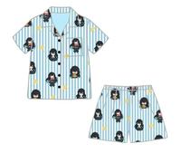 Jilijia Tomioka Giyuu Anime Pigiama Set Rengoku Kyoujurou/Hashibira Inosuke Cosplay Costume T Shirt e Pantaloncini Loungewear per uomo donna Estate Homewear