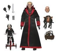 Jilijia Ultimate Jigsaw Killer Figure Black Robe John Kramer Action Figure 18cm Handmade PVC Statue Model Desk Decoration Christmas Collectible Gifts