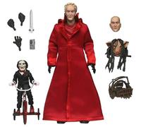 Jilijia Ultimate Jigsaw Killer Figure Red Robe John Kramer Action Figure 18 cm Handmade PVC Statue Model Desk Decoration Christmas Collectible Gifts