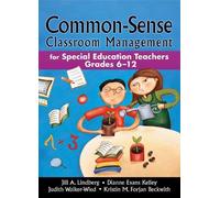 Jill A. Lindberg Dianne Evans Kelle Common-Sense Classroom Managemen (Tascabile)