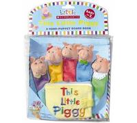 Jill Ackerman Little Scholastic: Little Piggy Hand-Puppet Boa (Libro di cartone)