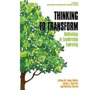 Jillian M. Volpe White Kathy L. Guthrie Marit Thinking to Tra (Copertina rigida)