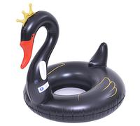 Avenli- Poltrona Gonfiabile Cigno, Colore Nero, 37401