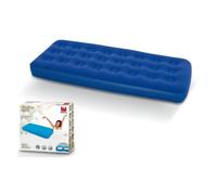 Jilong - Materasso Gonfiabile Floccato Pvc-poliestere Singolo 191 X 73 22 Cm Blu