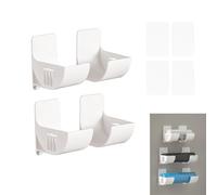 Jilskl 4 Pezzi Autoadesivo Organizzatore Portarotolo, Porta Sacco Della Spazzatura in Plastica, Non è Necessario Forare, è Adatto Per Carta Stagnola, Carta Cerata e Sacchetti Della Spazzatura