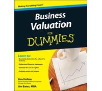Jim Bates Lisa Holton Business Valuation For Dummies (Tascabile)