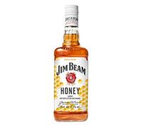 Jim Beam Liquore al Miele, Bourbon Americano con Note Floreali e Dolci al Miele, Aroma Vanigliato e Sentori di Legno, 32,5% Vol, 0,7 L