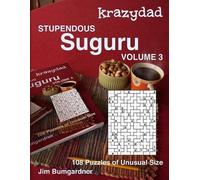 Jim Bumgardner Krazydad Stupendous Suguru Volume 3 (Tascabile)