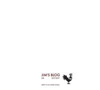 Jim Donald Jim's Blog 3 (Tascabile) Jim's Blog