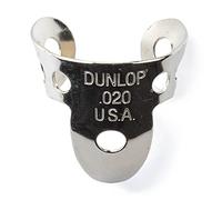 Jim Dunlop 33P013 - Plettri per pollice e dita, in nichel, colore: argento, 0,3 cm 20 .020