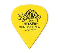 Jim Dunlop 412P73 Tortex Plettro per chitarra affilato, da 0,73 mm, confezione da 12 72 .73 mm